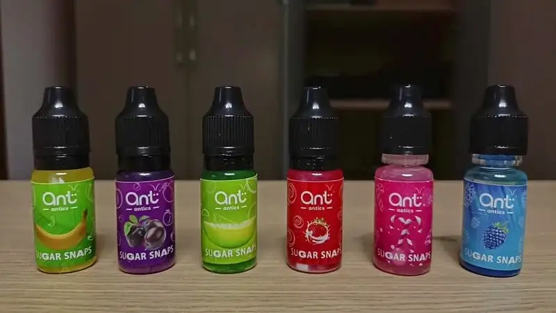 Ant Antics sugar snaps