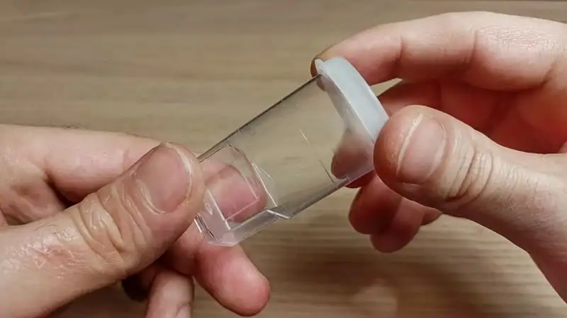 Ant keeping plastic container