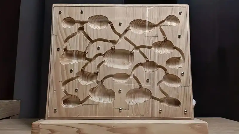 DIY wooden ant nest