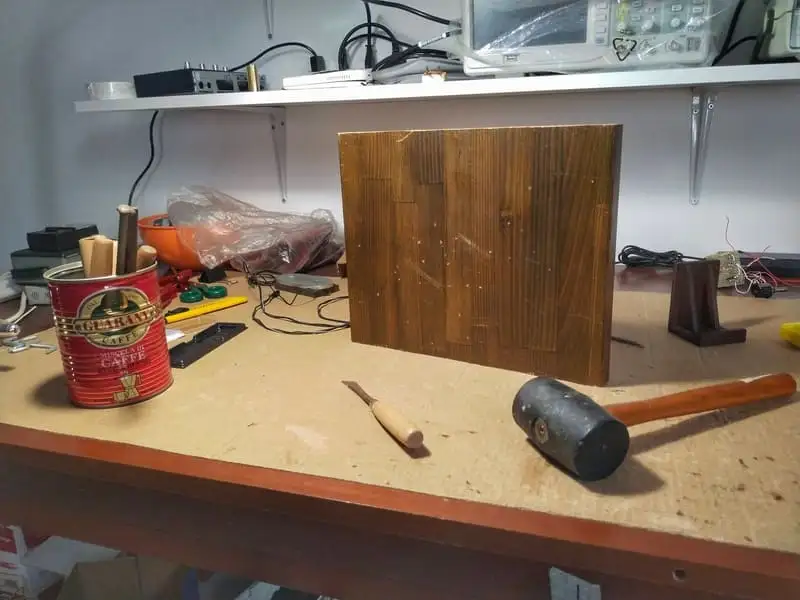 Materials to build a DIY wooden ant nest