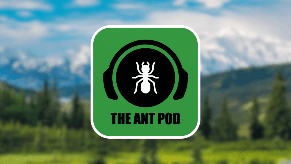 The ant pod logo